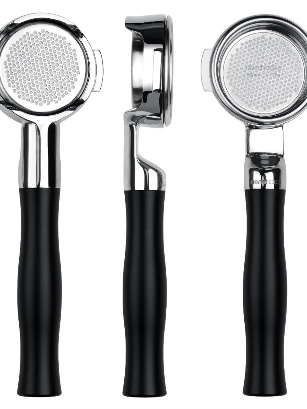 Normcore 58 mm Fit Breville Flat Naked Bottomless Portafilter with 18g Basket